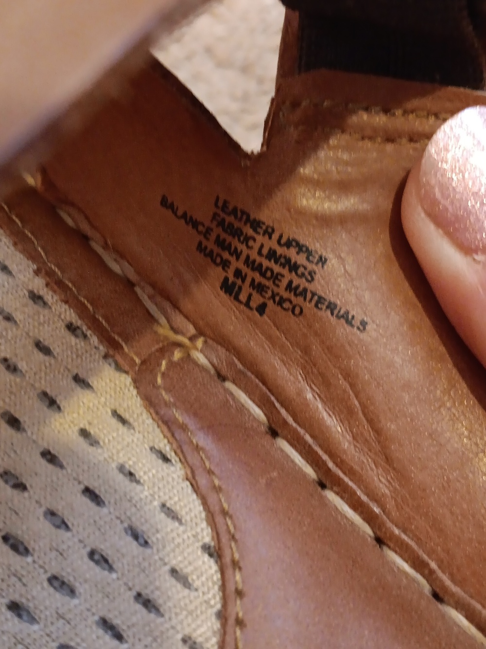 Born Women's Tan Leather Slide Sandals with Buckle - Picture 8 of 8
